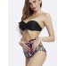 Geometry High Waist Bikini High-Waisted Bikini Set For Women Geometry High Waist Bikini High-Waisted Bikini Set For Women