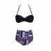 Geometry High Waist Bikini High-Waisted Bikini Set For Women Geometry High Waist Bikini High-Waisted Bikini Set For Women