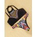 Neck Printed Geometry Retro Tankini Set Top Bathing Suit Swimwear Neck Printed Geometry Retro Tankini Set Top Bathing Suit Swimwear