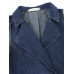Casual Women Double-Breasted Denim Sleeveless Long Vest Waistcoat Casual Women Double-Breasted Denim Sleeveless Long Vest Waistcoat