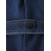 Casual Women Double-Breasted Denim Sleeveless Long Vest Waistcoat Casual Women Double-Breasted Denim Sleeveless Long Vest Waistcoat
