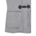 Casual Women Long Sleeve Solid Color Hooded Horn Buttons Coat Casual Women Long Sleeve Solid Color Hooded Horn Buttons Coat