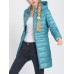 Casual Women Pure Color Hooded Long Sleeve Down Coats Casual Women Pure Color Hooded Long Sleeve Down Coats