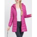Casual Women Pure Color Hooded Long Sleeve Down Coats Casual Women Pure Color Hooded Long Sleeve Down Coats