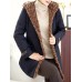 Casual Women Single Breasted Long Sleeve Fleece Lined Winter Warm Coat Casual Women Single Breasted Long Sleeve Fleece Lined Winter Warm Coat