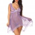 See Through Flounces Backless Nightdress Sexy Lingerie See Through Flounces Backless Nightdress Sexy Lingerie