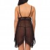 See Through Flounces Backless Nightdress Sexy Lingerie See Through Flounces Backless Nightdress Sexy Lingerie
