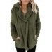 Women Thicken Fleece Lapel Solid Color Winter Sweatshirt Coats Women Thicken Fleece Lapel Solid Color Winter Sweatshirt Coats