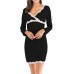 Long Sleeve Skin-friendly Modal Comfort Nightgown Long Sleeve Skin-friendly Modal Comfort Nightgown