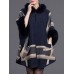 Autumn Winter Thick Shawl Print Cloak 3/4 Sleeve Elegant Coats Autumn Winter Thick Shawl Print Cloak 3/4 Sleeve Elegant Coats